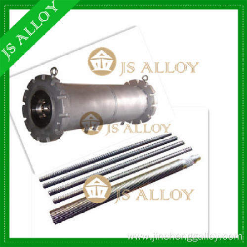 Planetary screw and barrel for plastic machine